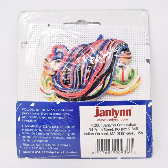 Spare Time Kits Christmas Cross Stitch Wizzers Sam Snowman Vintage Lot New DIY - Picture 8 of 8